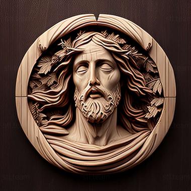 3D model jesus christ (STL)